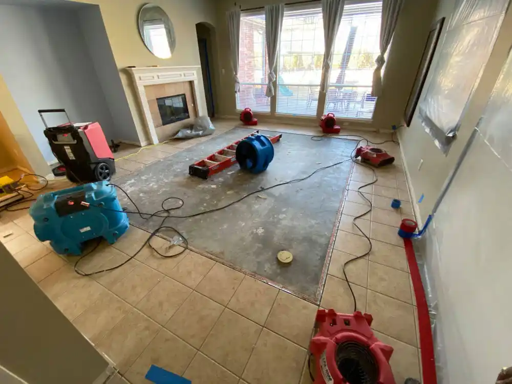 water damage restoration service Haxtun